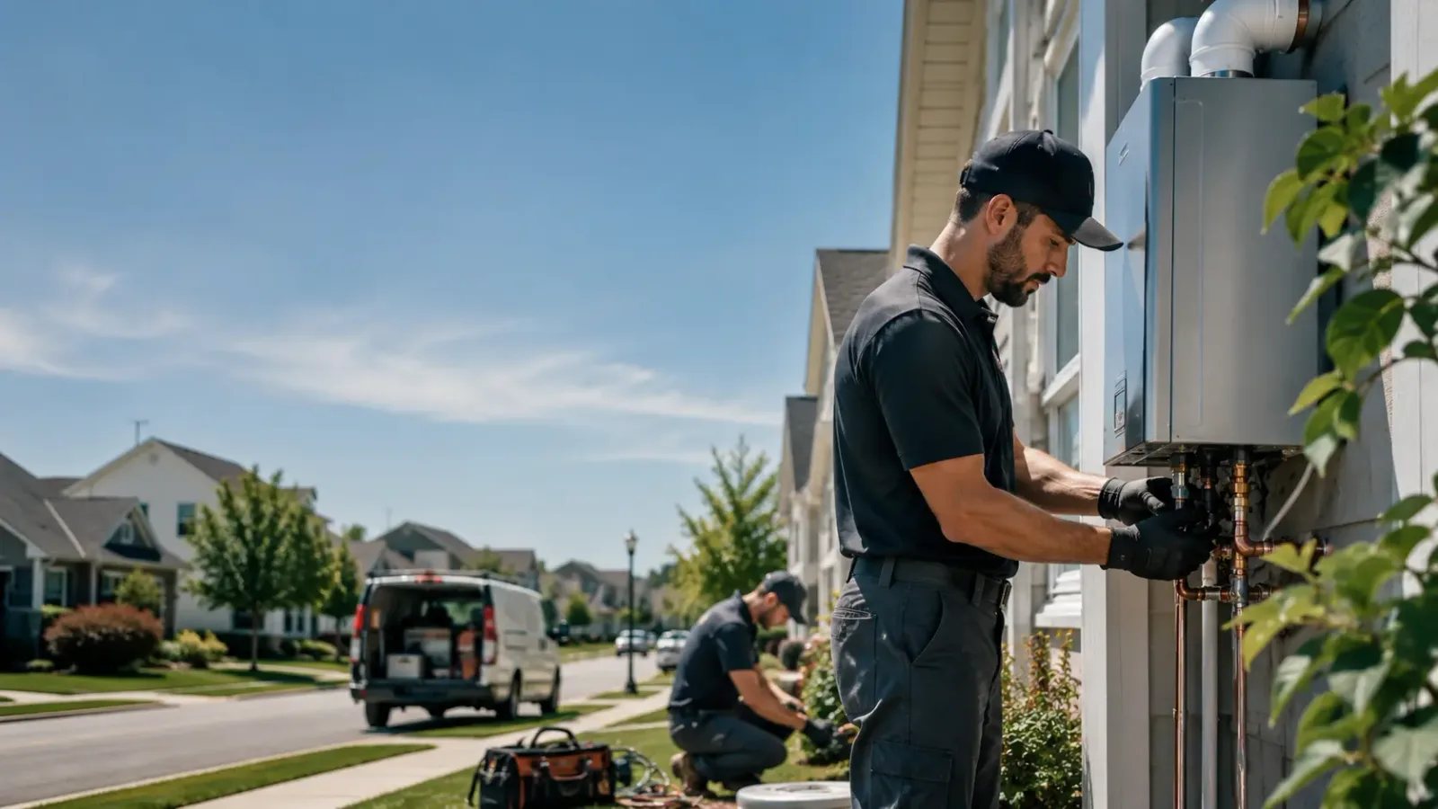 Tankless Water Heater Installation in Bailey, NC